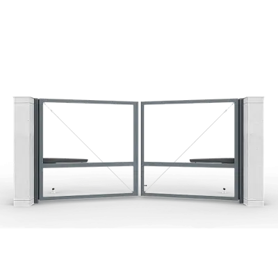 Распашные ворота ALUTECH Prestige